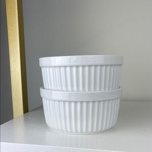 Threshold 14oz Porcelain Ramekin White  Set of 2